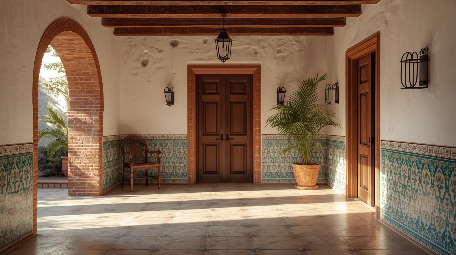 Traditional warm interior